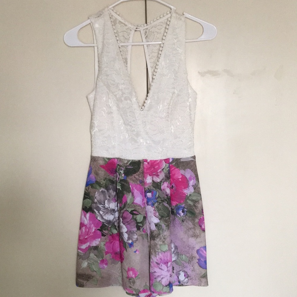 Floral romper